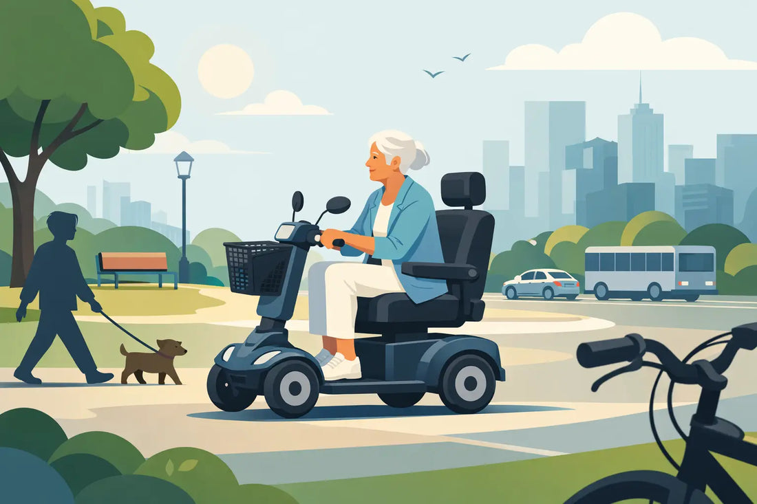 Guide til mobilitetsscootere i hverdagen