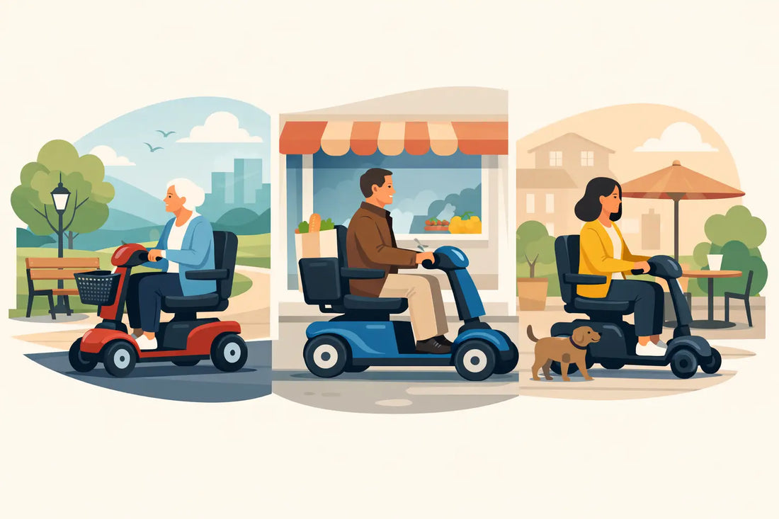 Mobility scooters til hverdagens behov
