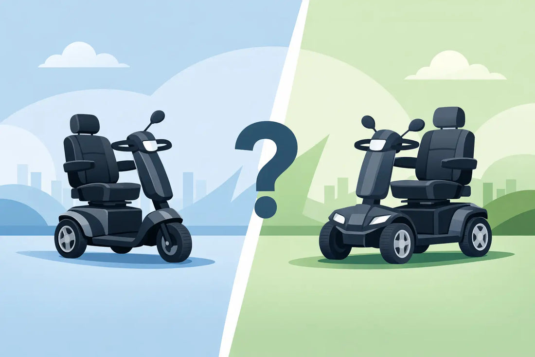 3 wheel vs 4 wheel scooter - hvad passer bedst?