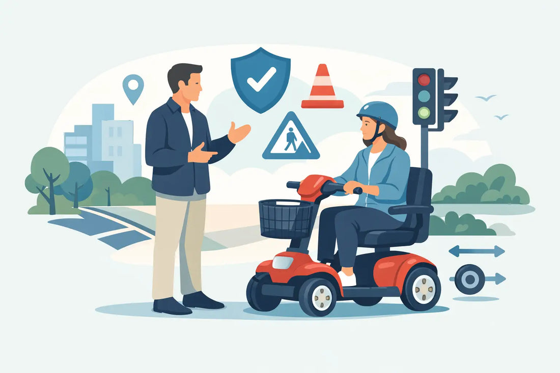 How to use mobility scooter sikkert