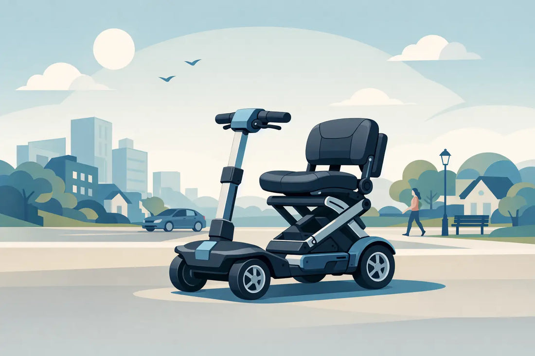 Folding mobility scooter review til hverdagen
