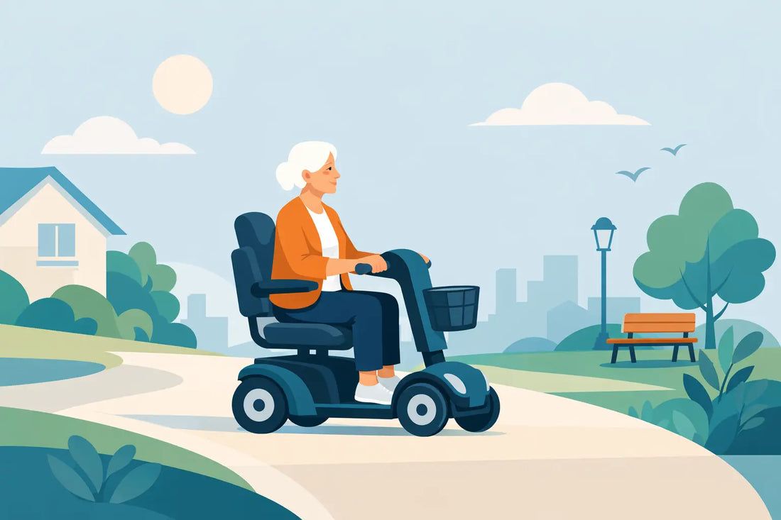 Mobility scooter for daily independence