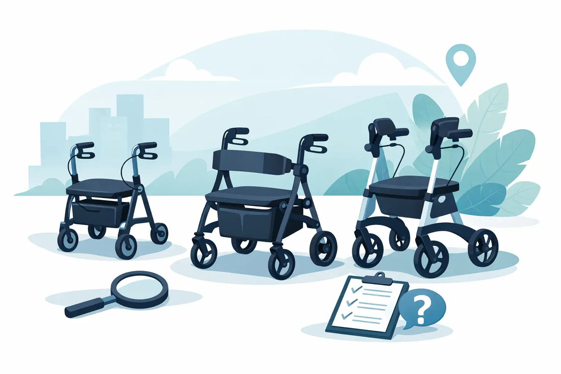 Rollator with seat review - hvad skal du vælge?