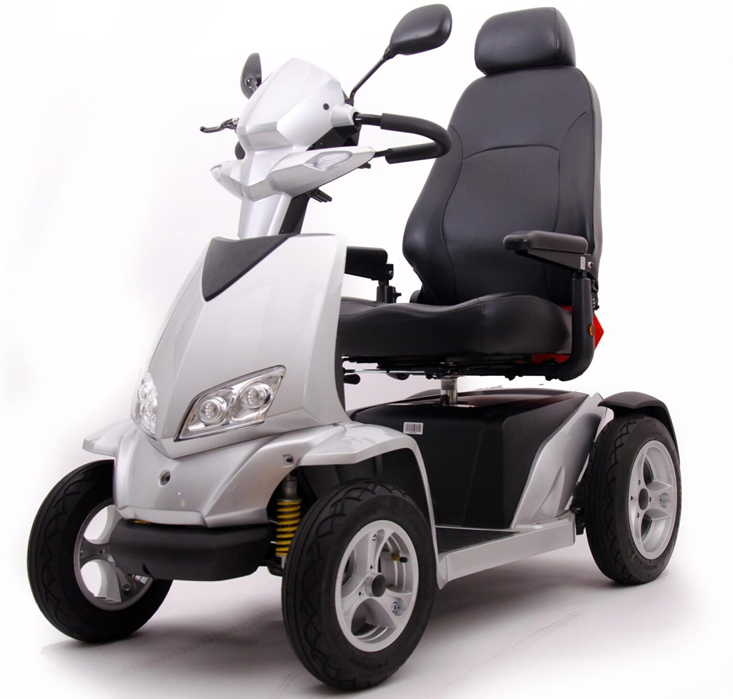  Trehjulet mobilitetsscooter.